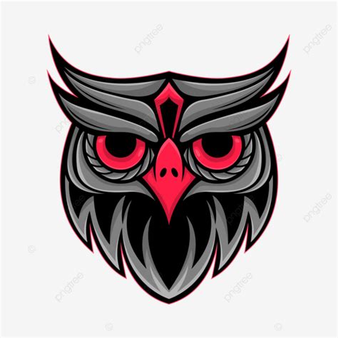 Gambar Clipart Logo Kepala Burung Hantu Burung Satwa Nokturnal Png