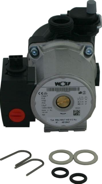 Wolf Heizkreispumpe Para RSL Ku 7 50 SC 12 für CGB CGW CGS 24 kW 2075309