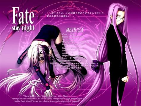 Fate Stay Night Wallpaper Rider Medusa Fate Stay Night Fate Stay