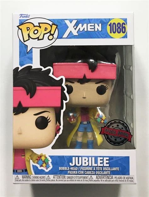 Funko Pop Marvel X Men Jubilee Walgreens Exclusive Vinyl Figure