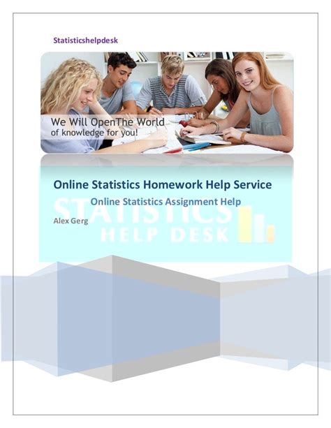 Online Statistics Homework Help