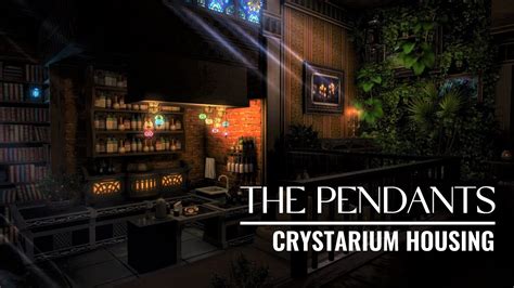 The Pendants Crystarium Apartment Final Fantasy Xiv Housing Youtube