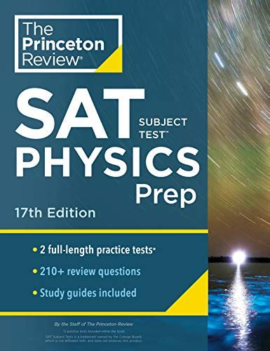 Top 10 Best Physics Sat Subject Test Review Book Reviews And Buying