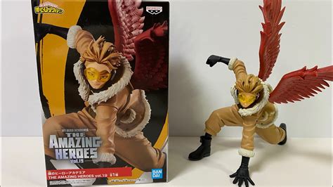 Unboxing My Hero Academia The Amazing Heroes Vol Hawks Figure Youtube