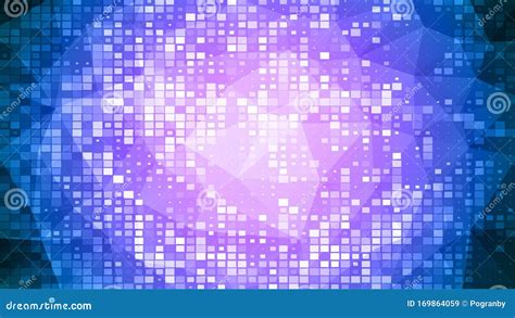 Abstract Polygon Background Square Pattern Backdrop Futuristic