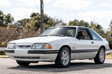 For Sale 1989 Ford Mustang Lx 50 Hatchback Oxford White Modified 5