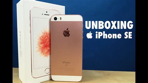 Iphone Se Unboxing Rozpakowanie I Pierwsze Wra Enia Youtube