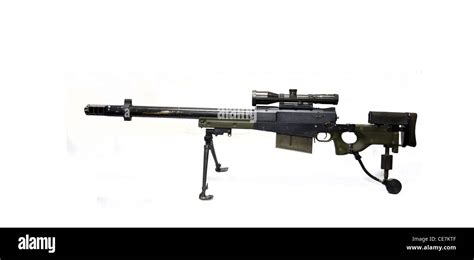 Aw50 sniper rifle hi-res stock photography and images - Alamy