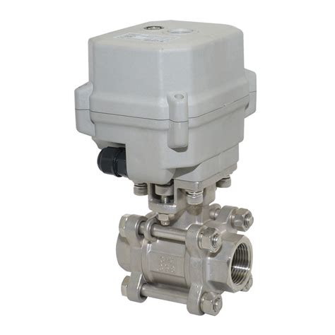 2 Inch Motorized Ball Valve Dn40 Dn50 Electric Valve Motorized Ball