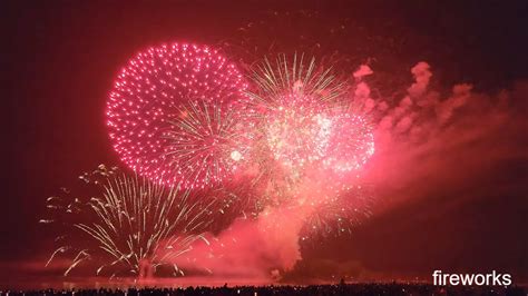 Happy Canada Day Fireworks At Woodbine Beach Toronto 2023 Youtube