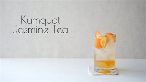 Relaxing Home Cafe Kumquat Jasmine Tea 금귤 자스민 차 金桔茉莉花茶 キンカンジャスミン茶 Youtube