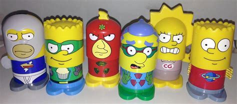 Burger King Jr. Meal Toys 2013 – Simpsons Super Heros – Kids Time