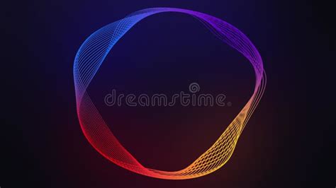 Beautiful Visual Loops Line Background Stock Footage Video Of