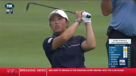 Ruoning Yin Claims Pga Championship Au — Australias Leading