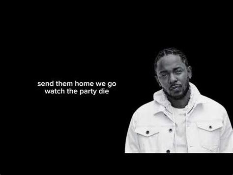 KENDRICK LAMAR BLACK AIR FORCES INSTAGRAM LYRICS VIDEO YouTube