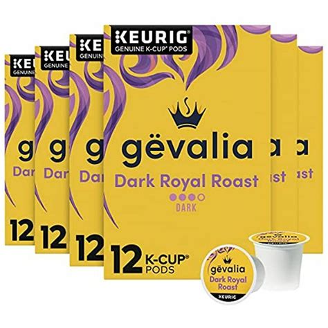 Gevalia Dark Royal Roast K Cup Coffee Pods 72 Pods 6 Packs Of 12 Ebay In 2021 Coffee Pods