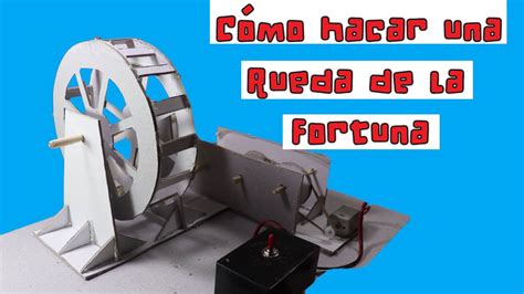 Cómo hacer la maqueta de una Rueda de la fortuna con un motorreductor