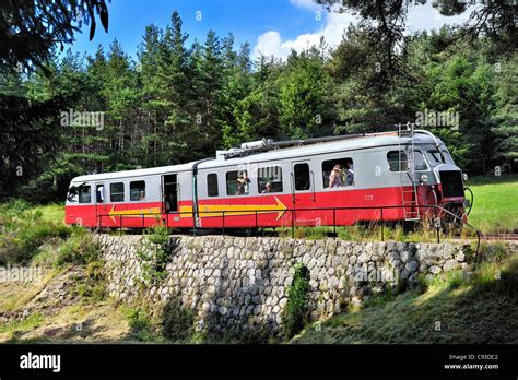 Historic Train Les Voies Ferr Es Du Velay France Stock Photo Alamy