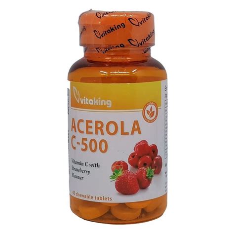 Vitaking Vitamin C Acerola Eper Z R G Tabletta Db