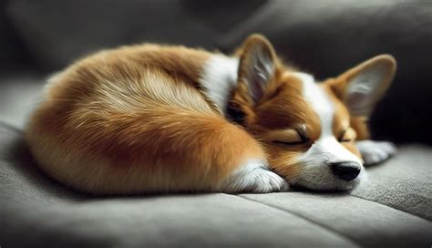 Premium AI Image | cute puppy, sleeping