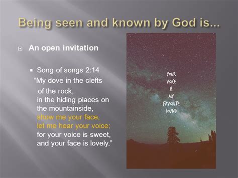 Sunday 5 Th June An Open Invitation Song Of Songs 2 14 My Dove In The