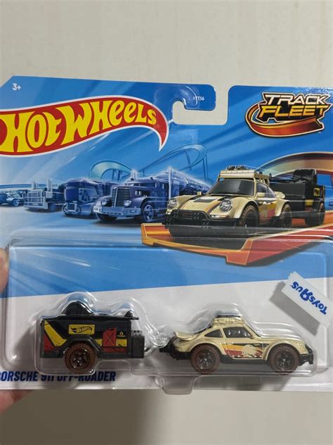 HOT WHEELS TRACK FLEET PORSCHE OFF ROAD Hobbies Toys Toys Games On Carousell