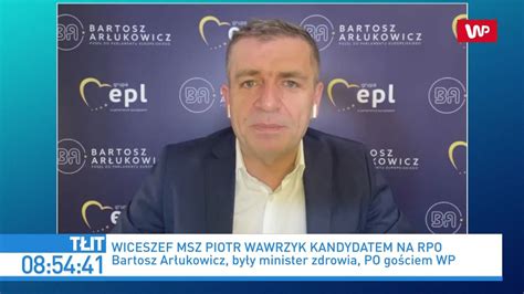 Piotr Wawrzyk Kandydatem Pis Na Rpo B Yskawiczna Reakcja Bartosza