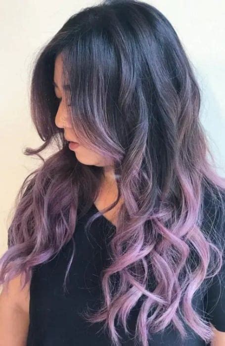 Light Purple Ombre Hair