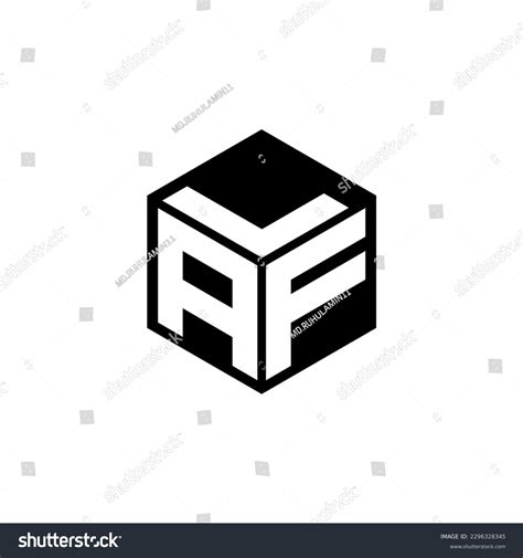 Afl Letter Logo Design Illustration Vector Stock Vector Royalty Free