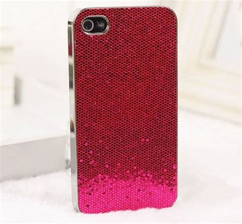 Pink Sparkle Iphone Case Iphone Cases Case Iphone Leather Case