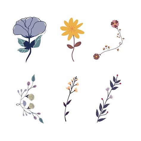 Premium Vector Spring Flower Vector