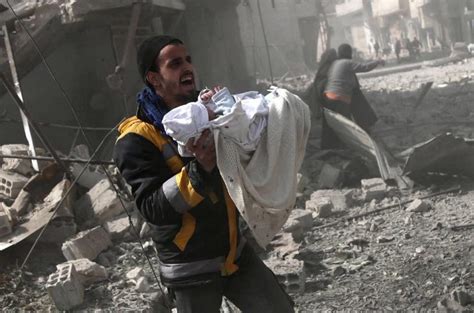 Carneficina Di Bambini In Siria Civili Vittime Dei Raid A Ghouta 200