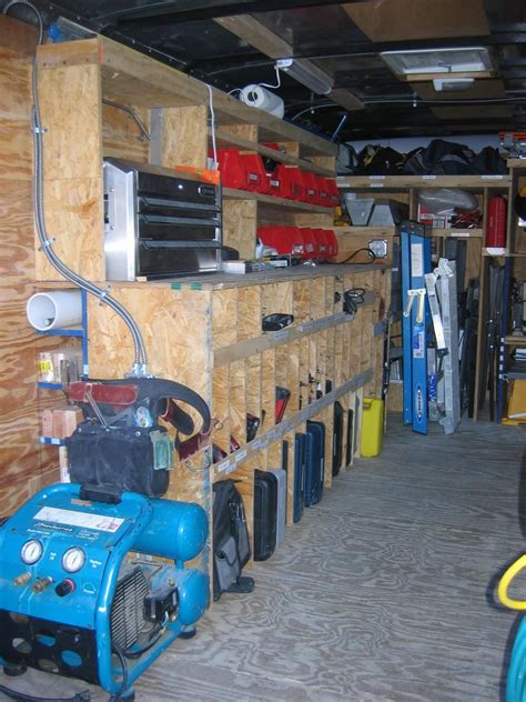 Trailer Shelving Van Shelving Trailer Storage Truck Storage Garage Storage Work Trailer