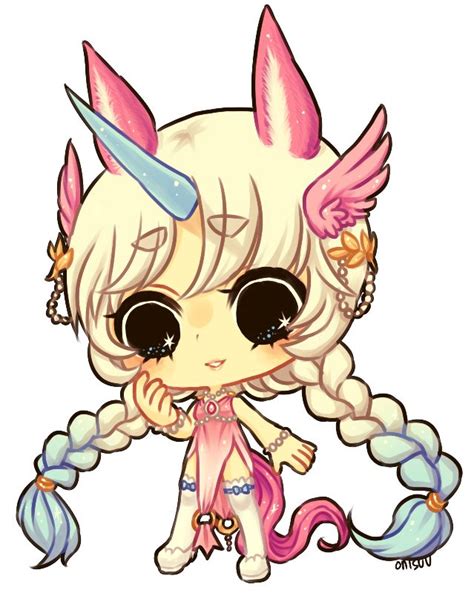 Commission Bijou By Onisuu On DeviantArt Chibi Digital Artist Artist