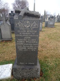 William McKeon 1879 1880 Find A Grave Memorial