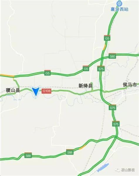 稷山108国道规划图稷山县新城规划图108道详细线路图第2页大山谷图库