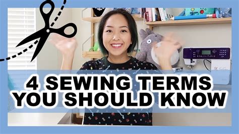 4 Beginner Sewing Terms Beginner S Sewing Guide Youtube