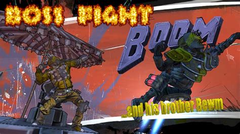 Borderlands 2 All Character Playthrough Boom Bewm Boss Fight YouTube