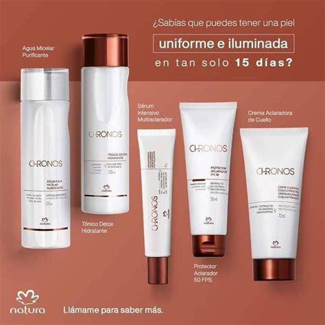 Chronos Natura Cosmetico Cremas Para El Cuerpo Natura Chronos