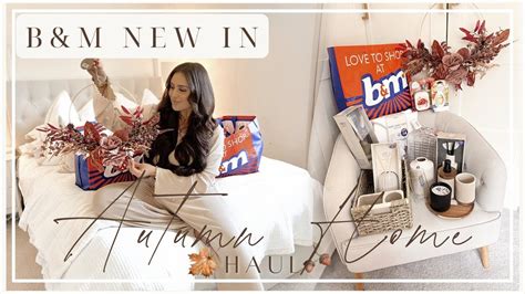 B M Autumn New In Home Haul Cosy Aesthetic Affordable Youtube