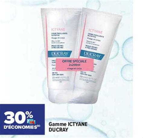 Offre Gamme Ictyane Ducray chez Carrefour Parapharmacie