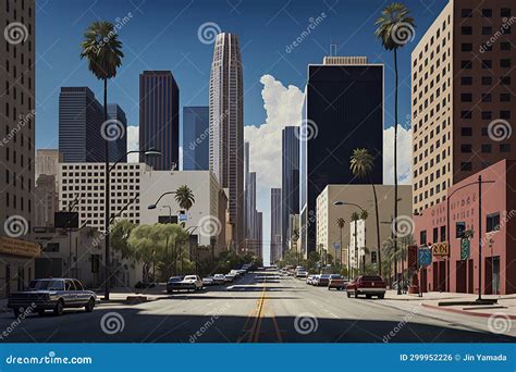 Los Angeles, California, United States of America. Street View Stock ...