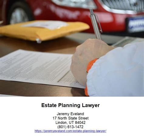 Estate Planning Lawyer Jeremy Eveland