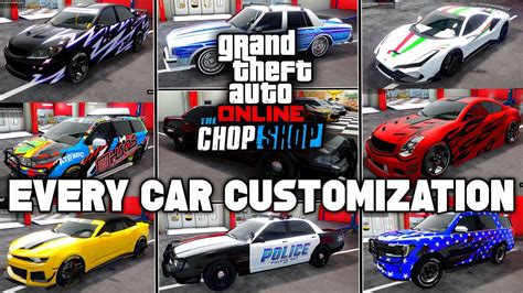 All New Car Customization Options From The Gta Online Chop Shop Dlc