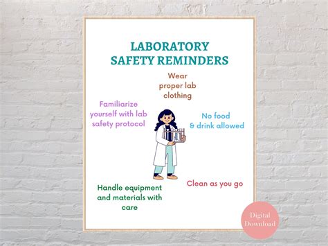 Lab Safety Poster Project