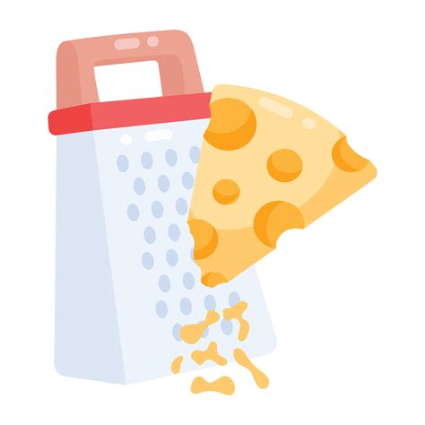 Trendy Cheese Grater 21395216 Vector Art at Vecteezy