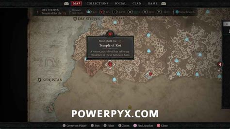 Diablo Dry Steppes All Stronghold Locations