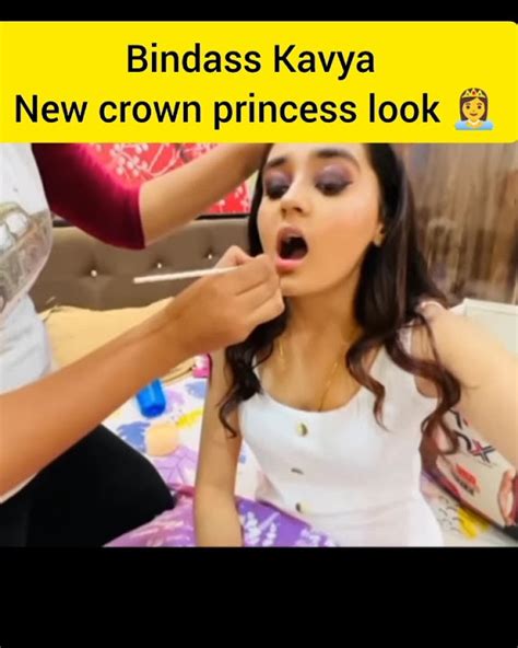 Bindass Kavya New Crown Princess Look 👸bindasskavyashorts