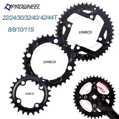 PROWHEEL Bike Chainring 64 96 104 BCD Bicycle Chainwheel 8 9 10 11