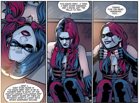 Harley Quinn Gets Treated By Her Psychiatrist Injustice Gods Among Us